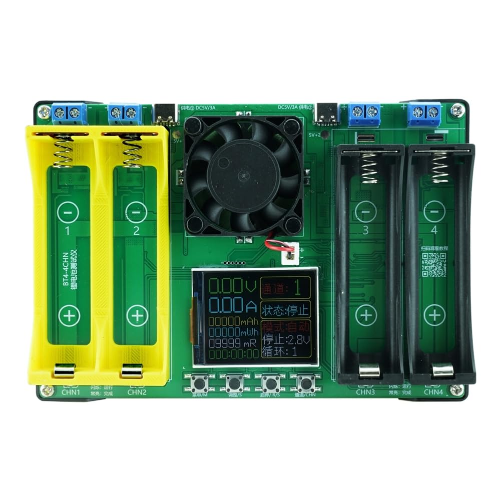 Testeur de batterie 18650 pour optimiser vos piles rechargeables de lampes