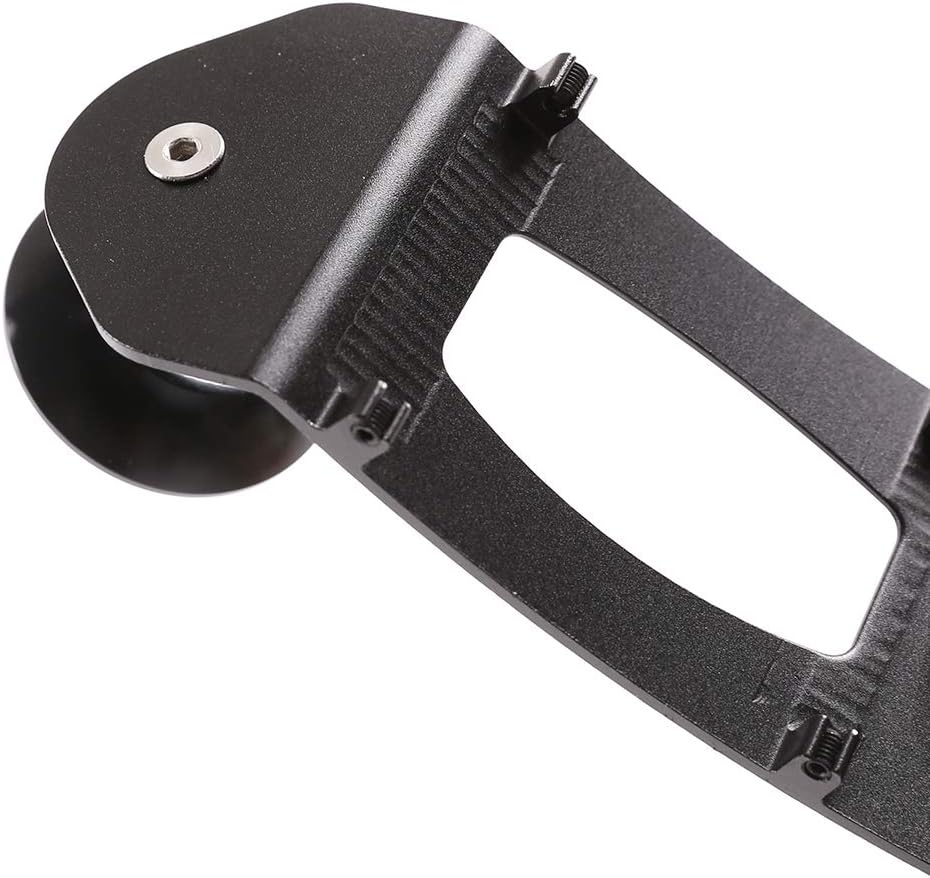 YIWANG Alumium Alloy Mobile Phone Holder Trim for BMW X5 E70 2007-2013 X6 E71 2008-2014 Car Accessories (Black)