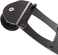 Vista 7 de YIWANG Alumium Alloy Mobile Phone Holder Trim para BMW X5 E70 2007-2013 X6 E71 2008-2014 Accesorios de coche (negro)