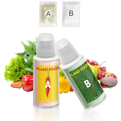 Inbloom Alimentos para plantas, nutrientes hidropónicos, kit de sistema de cultivo hidropónico, General A & BFertilizante sólido soluble en agua disponible en Yaxa Peru