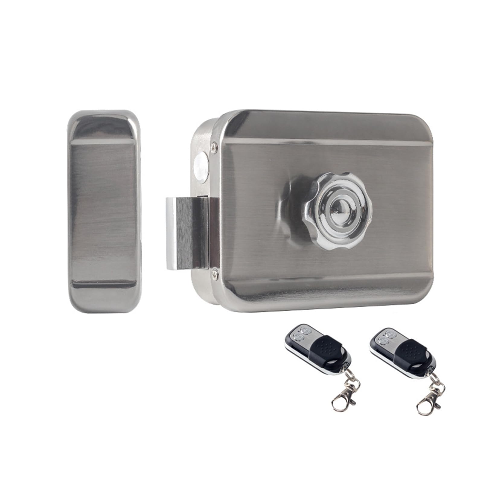 Cerradura de puerta electrónica invisible inteligente con control remoto para seguridad del hogar