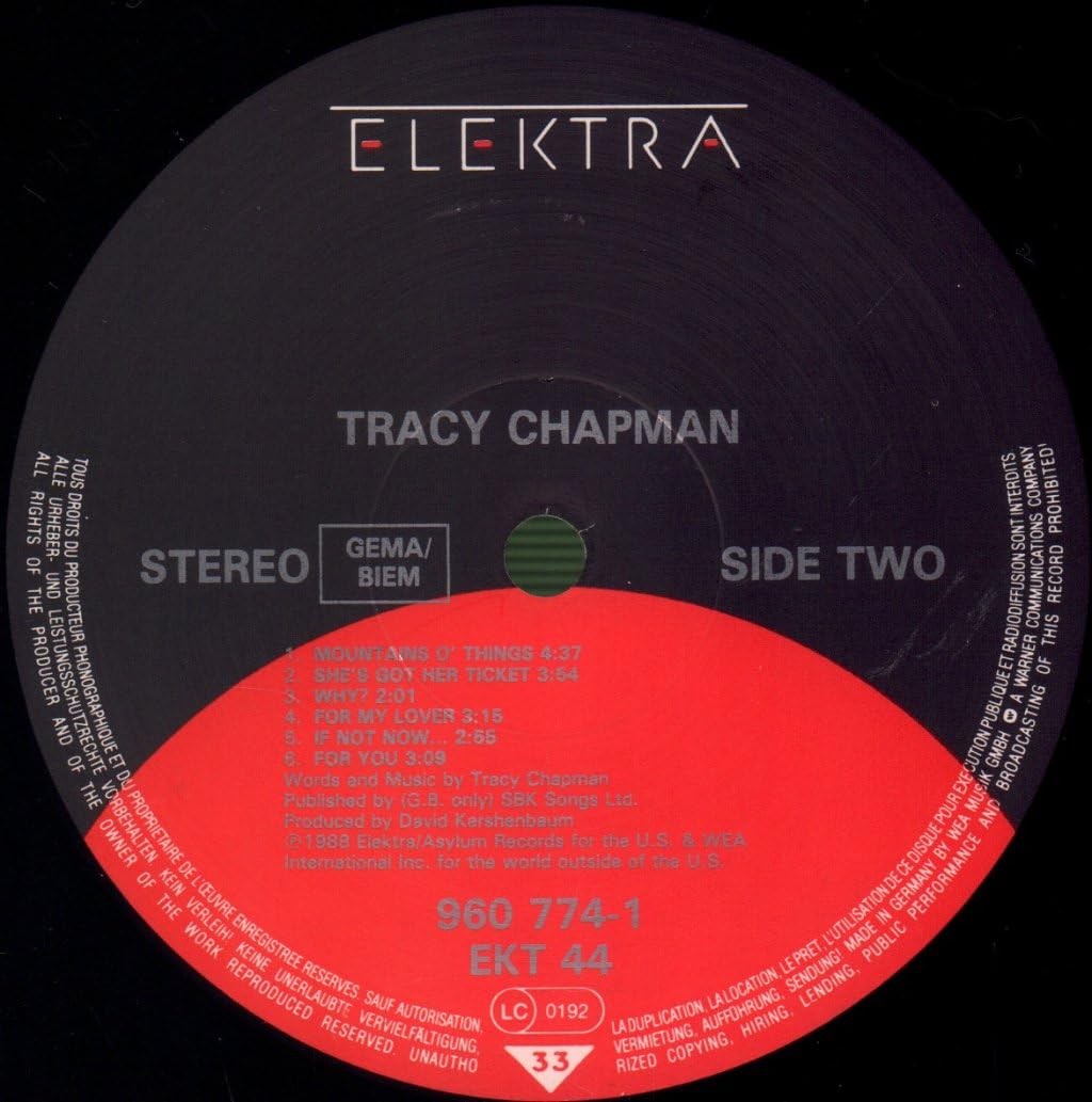 TRACY CHAPMAN / TALKIN' ABOUT A REVOLUTION