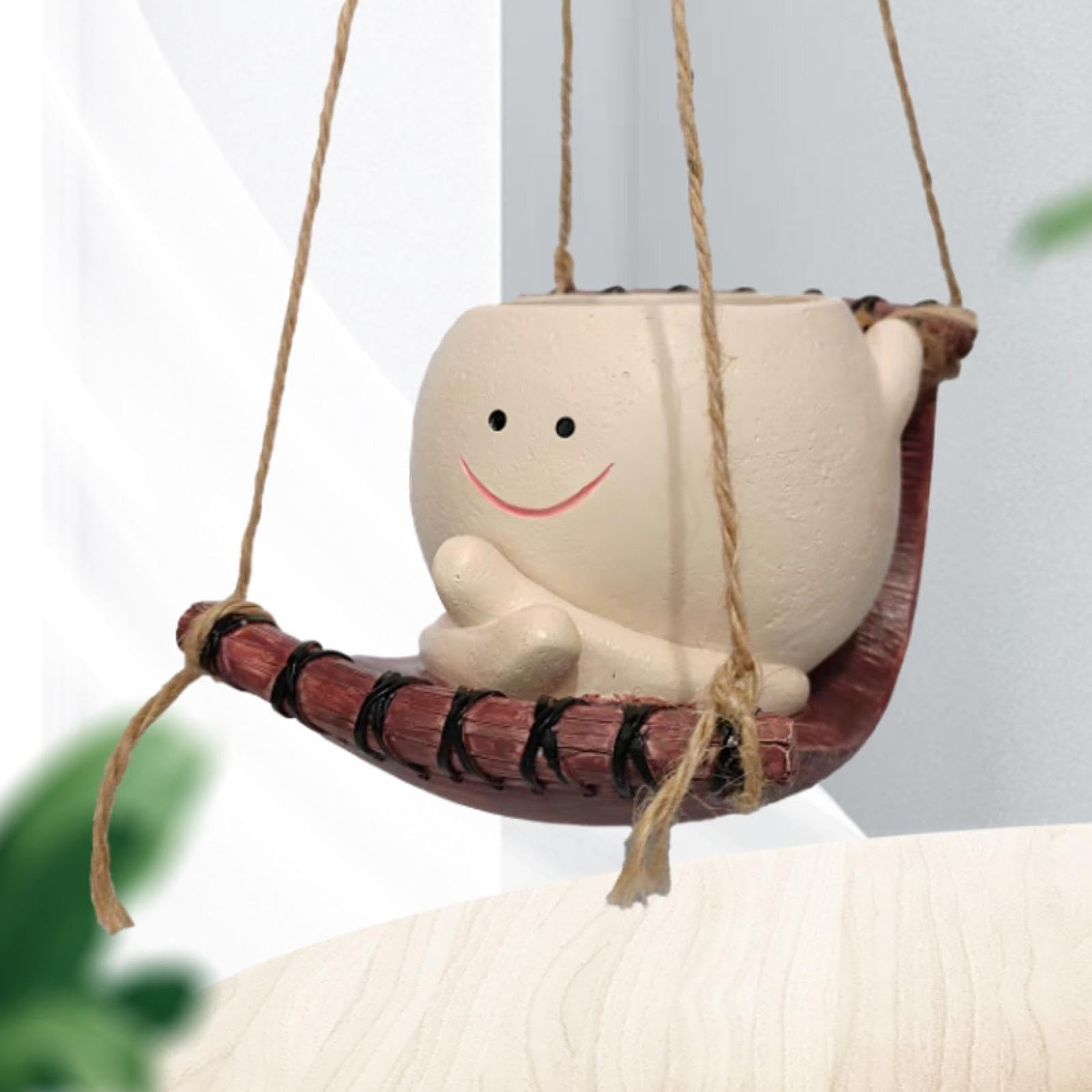 Amazon | Stgfyxgs ユニークな植木鉢セット、お部屋の癒し