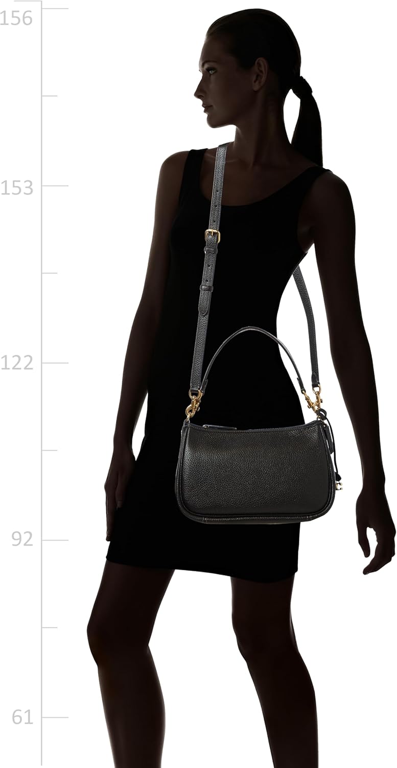 COACH Women's Soft Pebble Leather Cary Crossbody