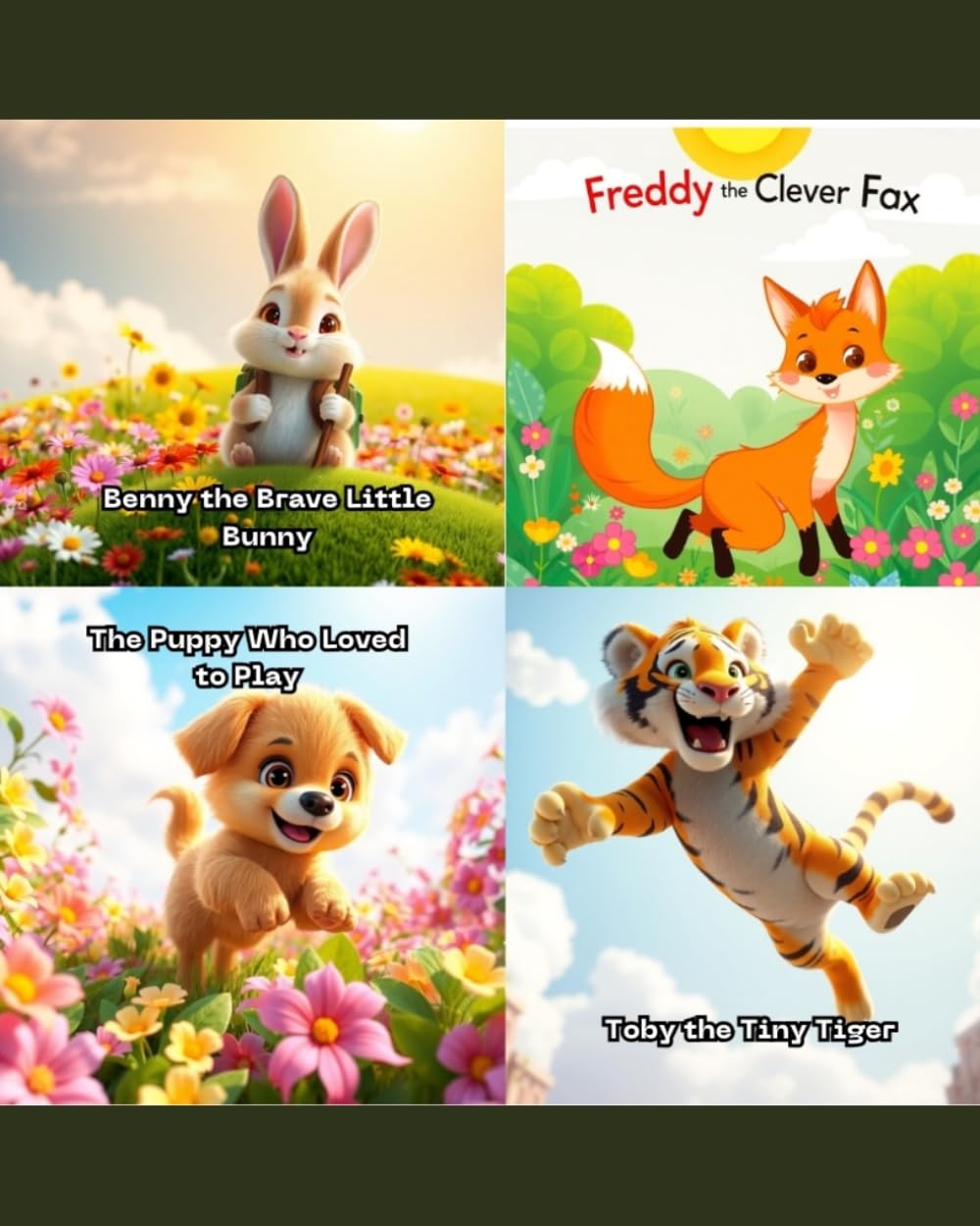 Benny the Brave Little Bunny and his Friends