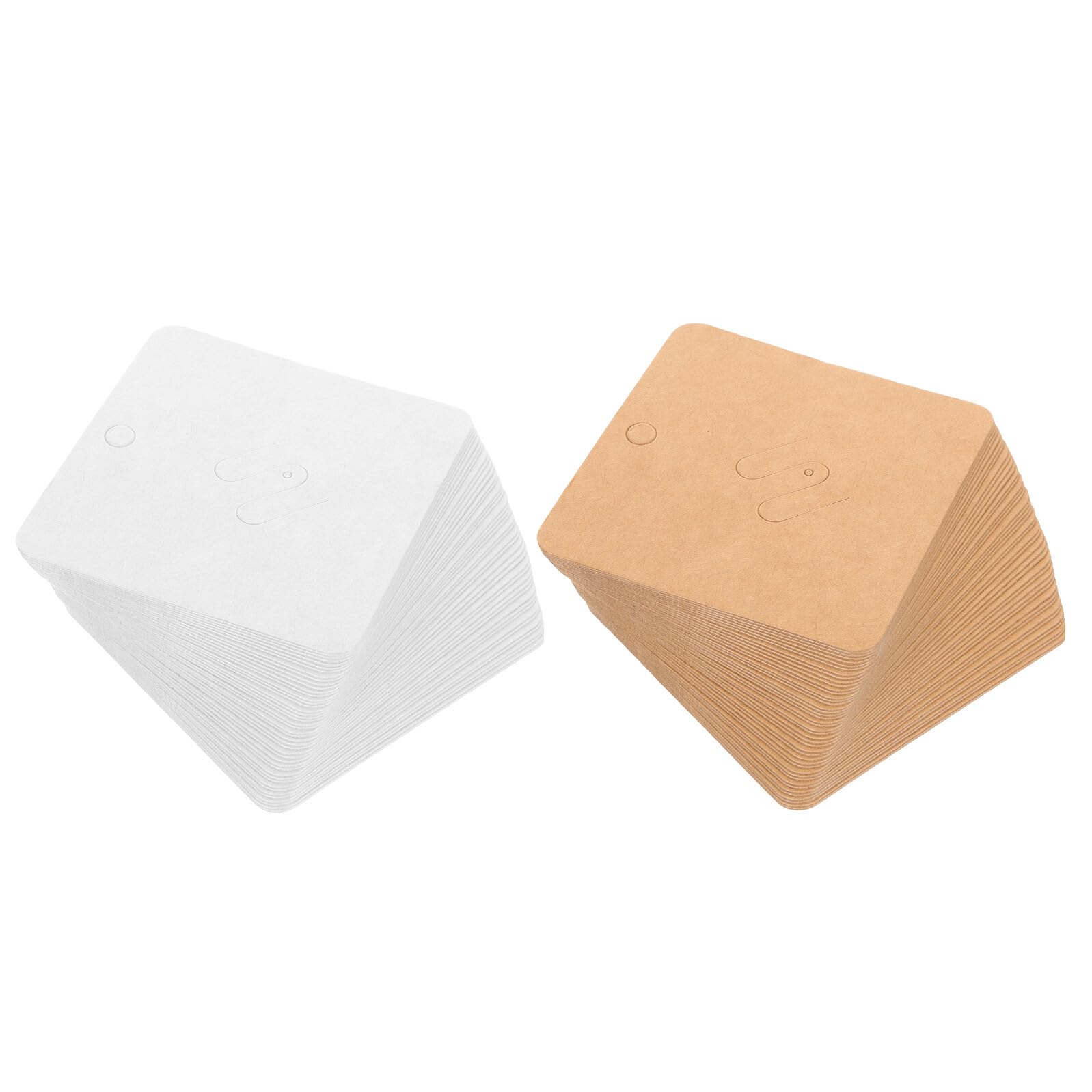 Cartes de présentation de bijoux ifundom 7x7 cm pour éviter les rayures de vos broches