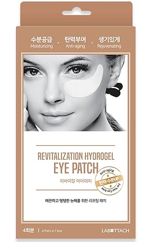 Miniatura 3 de Parches para debajo de los ojos, 8 unidades (4 pares) antienvejecimiento con ácido hialurónico, colágeno y vitamina E - Almohadillas para debajo de