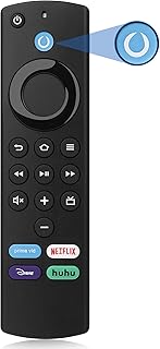 3rd Gen Remote Control Replacement with Voice Function (L5B83G) Fit for Fire Smart TV Cube, 3rd Gen Fire Smart TV,Fire Smart TV Stick 4K and Later