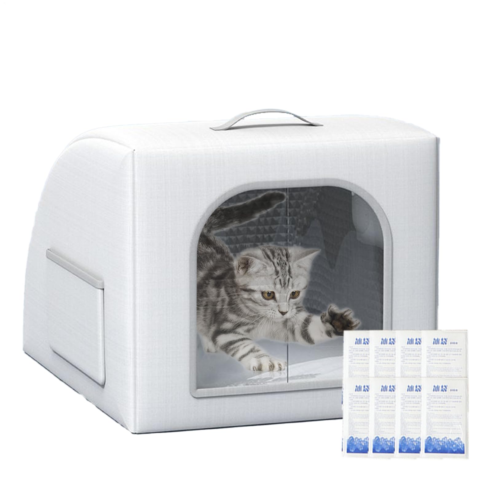 Abri pliable rafraîchissant pour animaux domestiques idéal pour le balcon et le patio en été