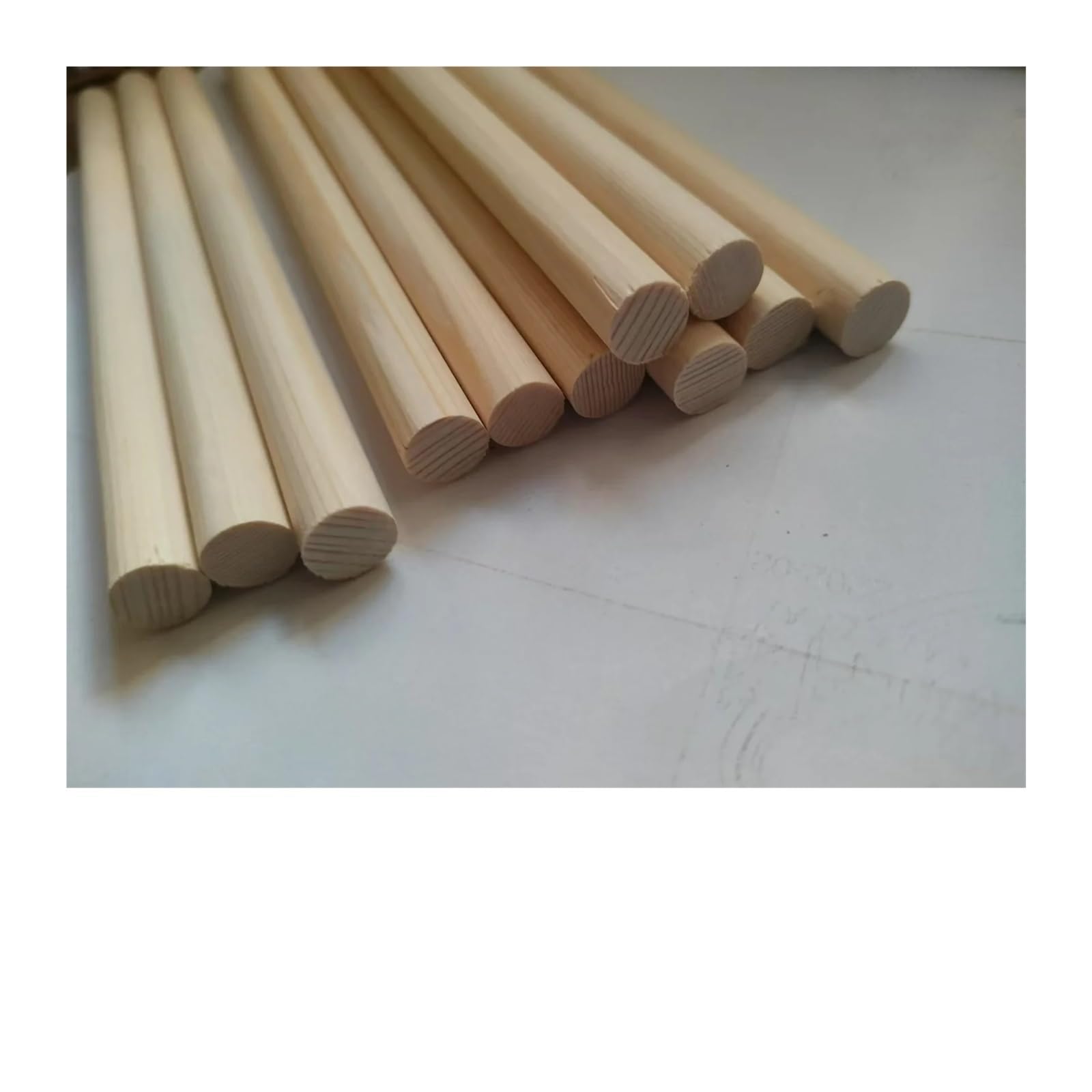 Set De Postes De Sonido De Abeto 8 Piezas For Madera De Contrabajo
