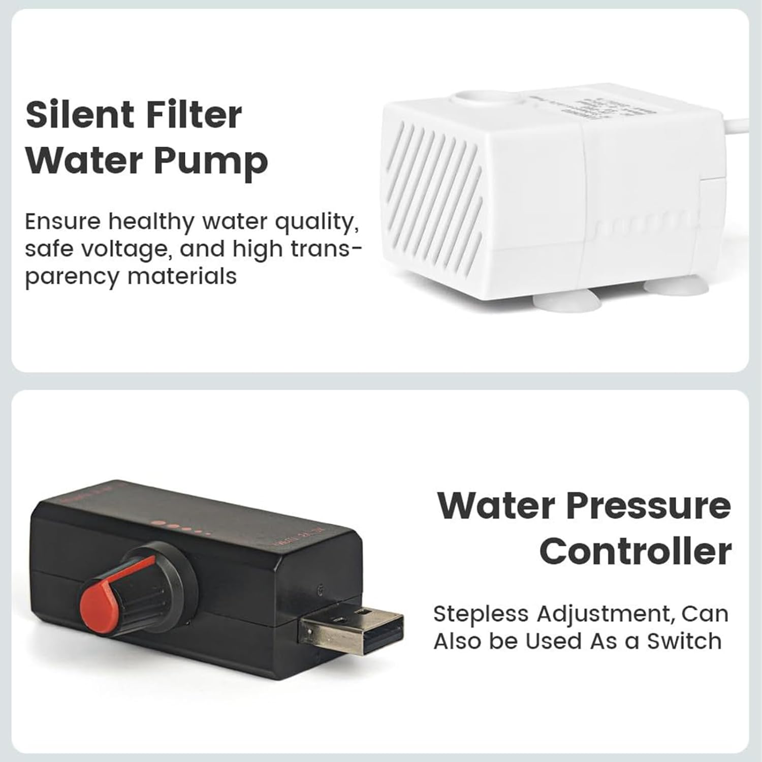 Parrot Automatic Bathtub | Adjustable Water Pressure Bird Bath,Lovebird Bathtub with Adjustable Water Pressure, Parakeet Shower Tub for Cockatiel African Grey