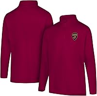 Vista 42 de Ultra Game Mens NBA Official Quarter Zip Long Sleeve Pullover T-Shirt Color del