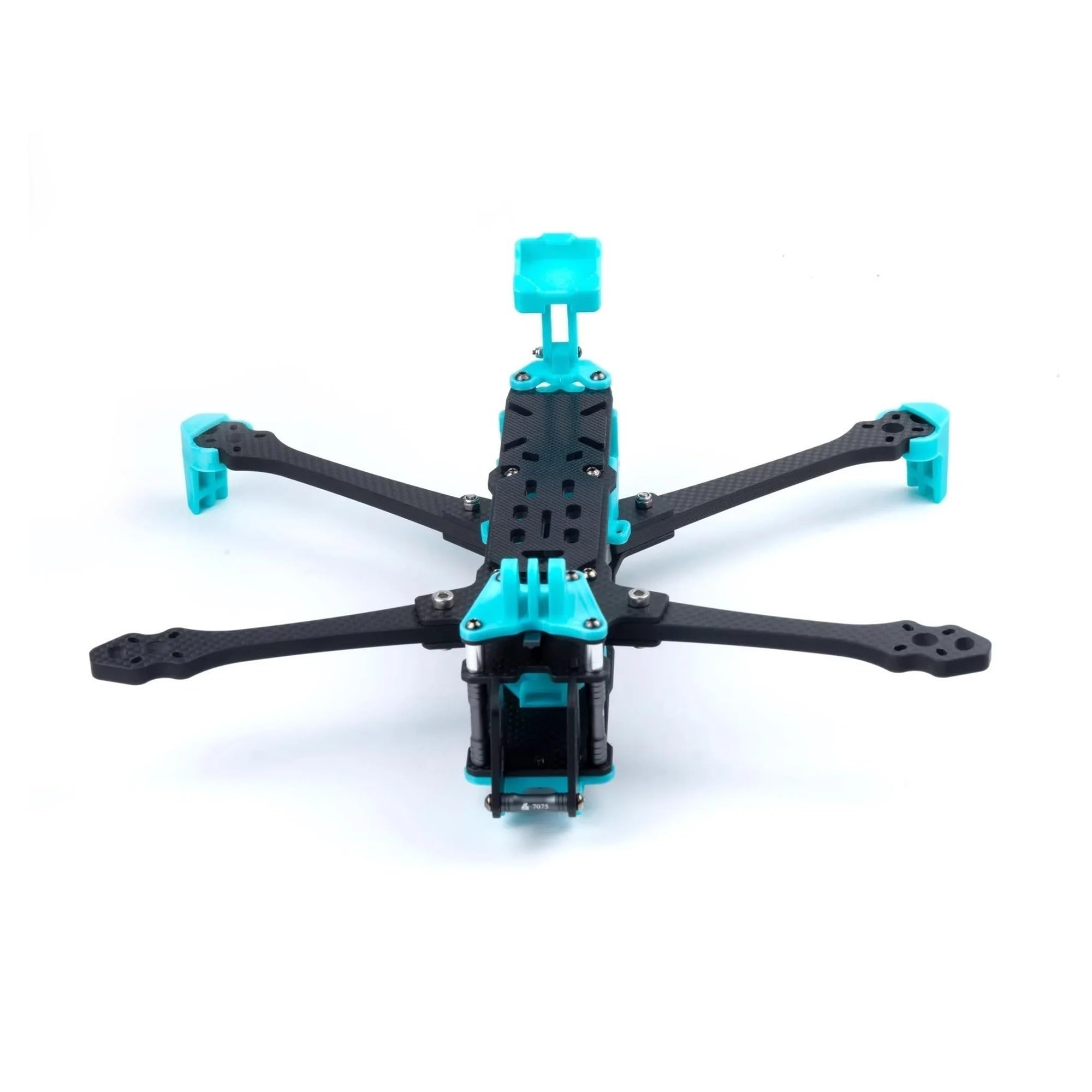 7 plegables de largo alcance FPV Kit de marco de fibra de carbono Quadcopter piezas de bricolaje