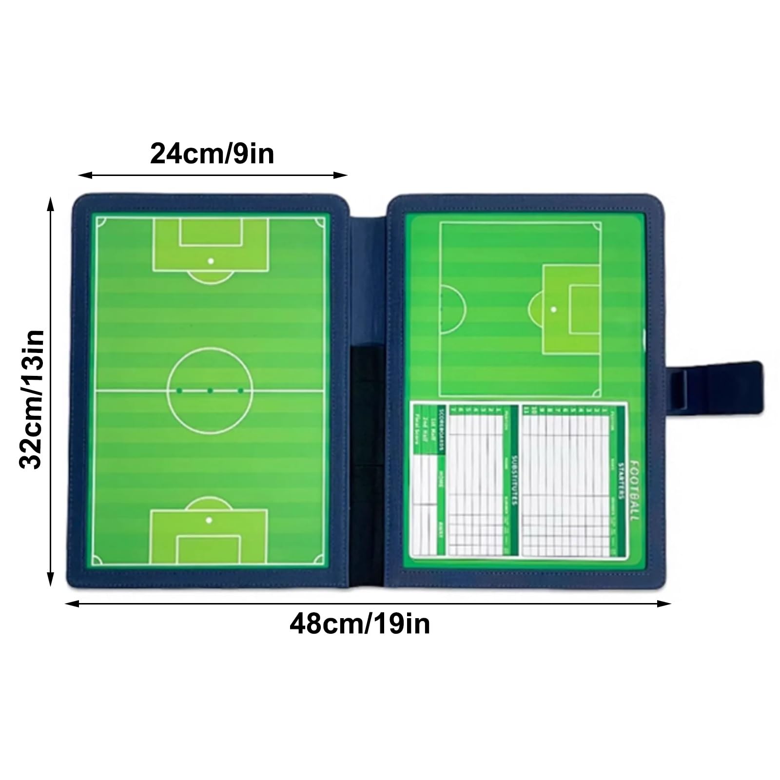 Lavagna Tattica Calcio, Lavagna Calcio Allenatore di Board, Cartellina Allenatore con Magnetica e Pennarello per Insegnare e Formazione, Lavagna per Calcio, Lavagna per Allenatori di Calcio