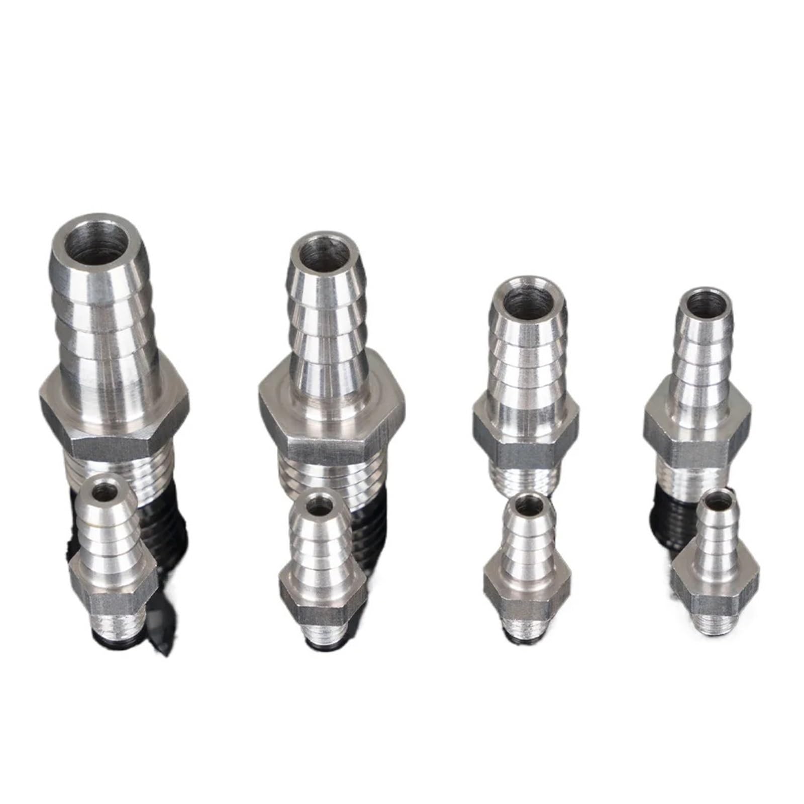 Adaptador de plomería M8 para instalar mangueras de 4mm a 10mm en espacios mínimos