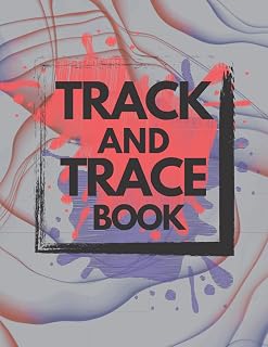 Track and Trace Book: Visitors Contact Record Log Book | Tracing Register Visitors