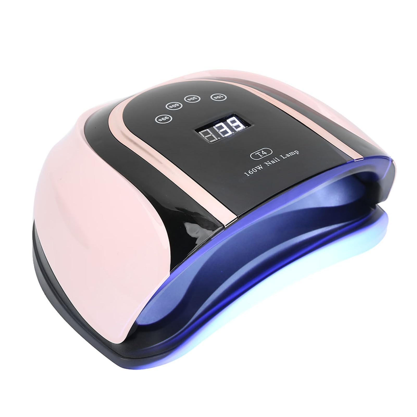 Lámpara de secado de gel de uñas, luz LED de 160 W para uñas para artista de uñas, uso de diseño de uñas para amantes del arte de uñas, bricolaje(European regulations)