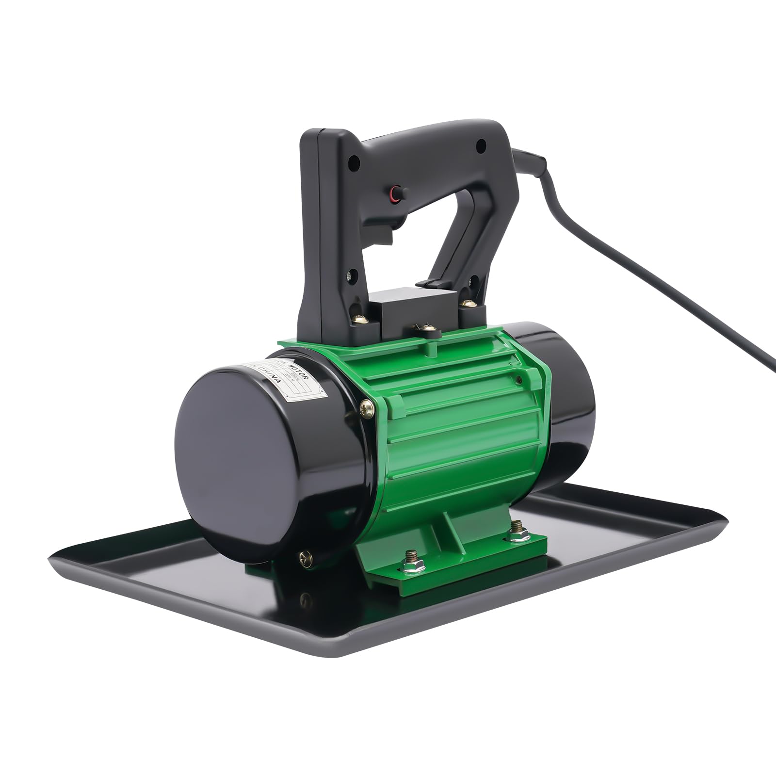 Elektro Motor RüTtler Vibrationsmotor RüTtelsieb Elektrisch Getriebemotor 230V Zementglätter für Beton ZB-5, 250W Kupfermotor, 3500 U/min, für Beton- und Zementarbeiten