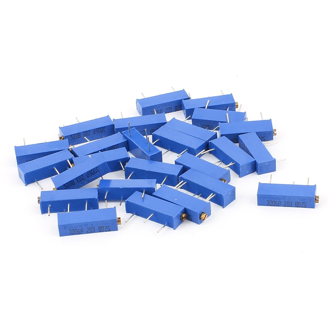 3006P-203 Präzisions-Festwiderstände Trimpot 20K Ohm Multiturn Variable Resistor Widerstände 25 Stk