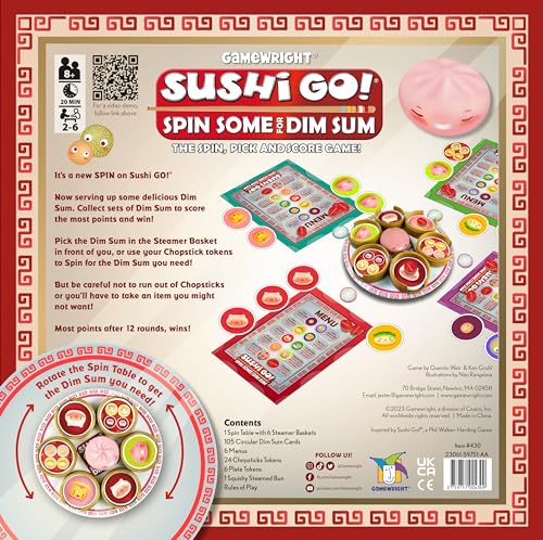 Sushi Go! Spin Some for Dim Sum juego de mesa miniatura 6