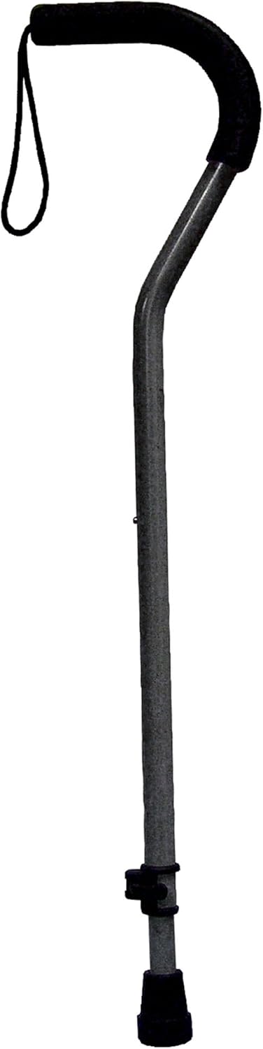 Amazon.com: Height Adjustable Aluminum Small Base Quad Cane with Gel ...
