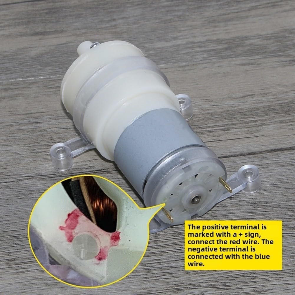 Bomba de Agua Metálica 9-12V Duradera y Robusta(370)