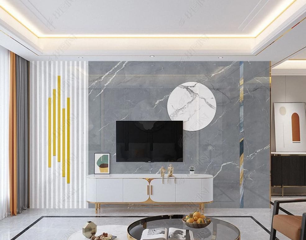 Papier peint intissé haut de gamme pour une décoration murale de chambre raffinée