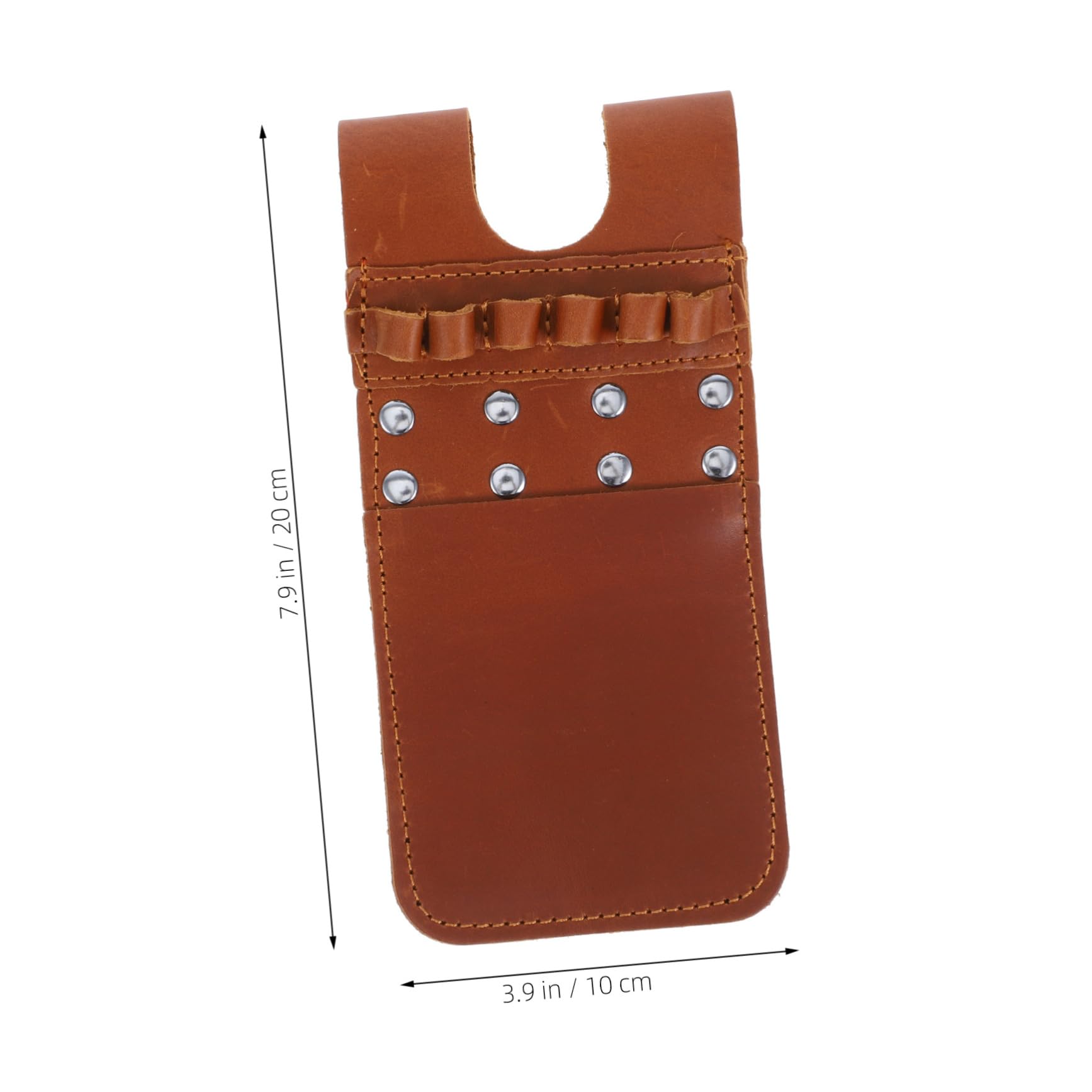 OHPHCALL Arrows Bag Compact Arrow Holder for Outdoor Hunting Leather Storage Pouch