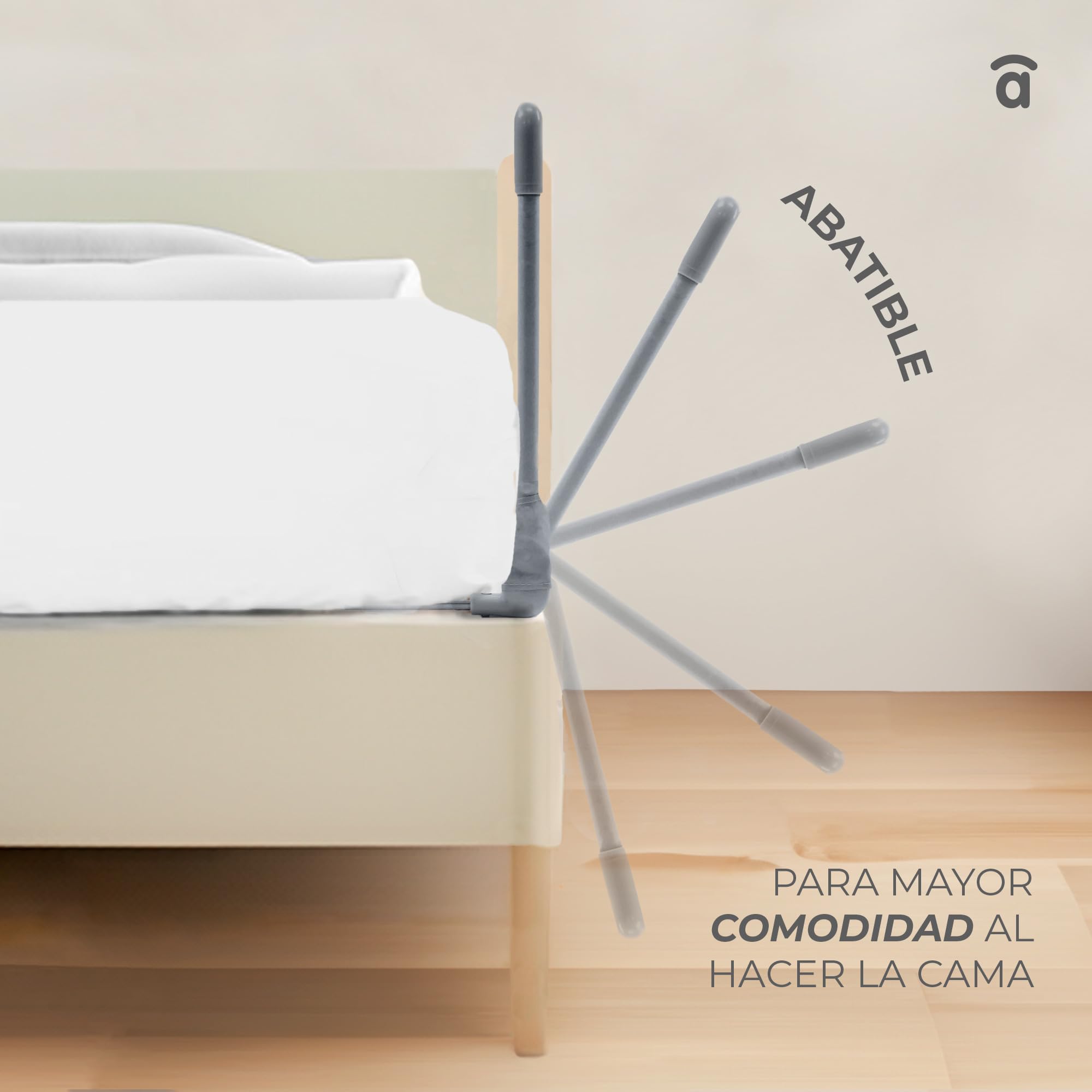 Asalvo 151508 Sponda del Letto, Bianco, 90 X 43.5 cm