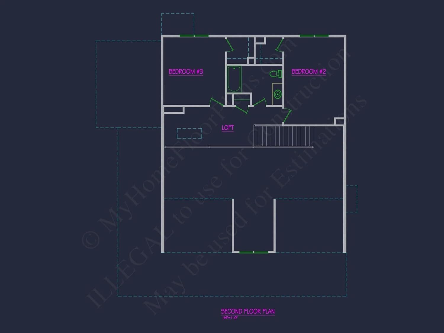20-1346 House Plan - Modern Farmhouse Home Plan - 3-Bed, 2.5-Bath, 2,100 SF