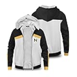 Adult Cosplay Costume Unisex Hooded Zipper Sweatshirt Casual Coat for Winter Halloween Party Outfit