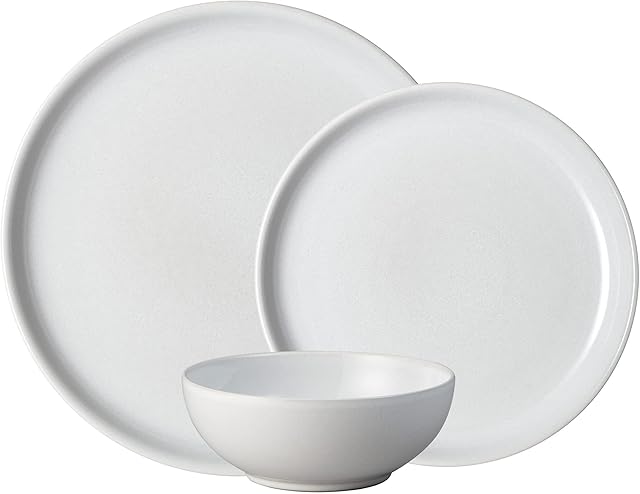 Denby Stone White 12 Piece Set 398048958