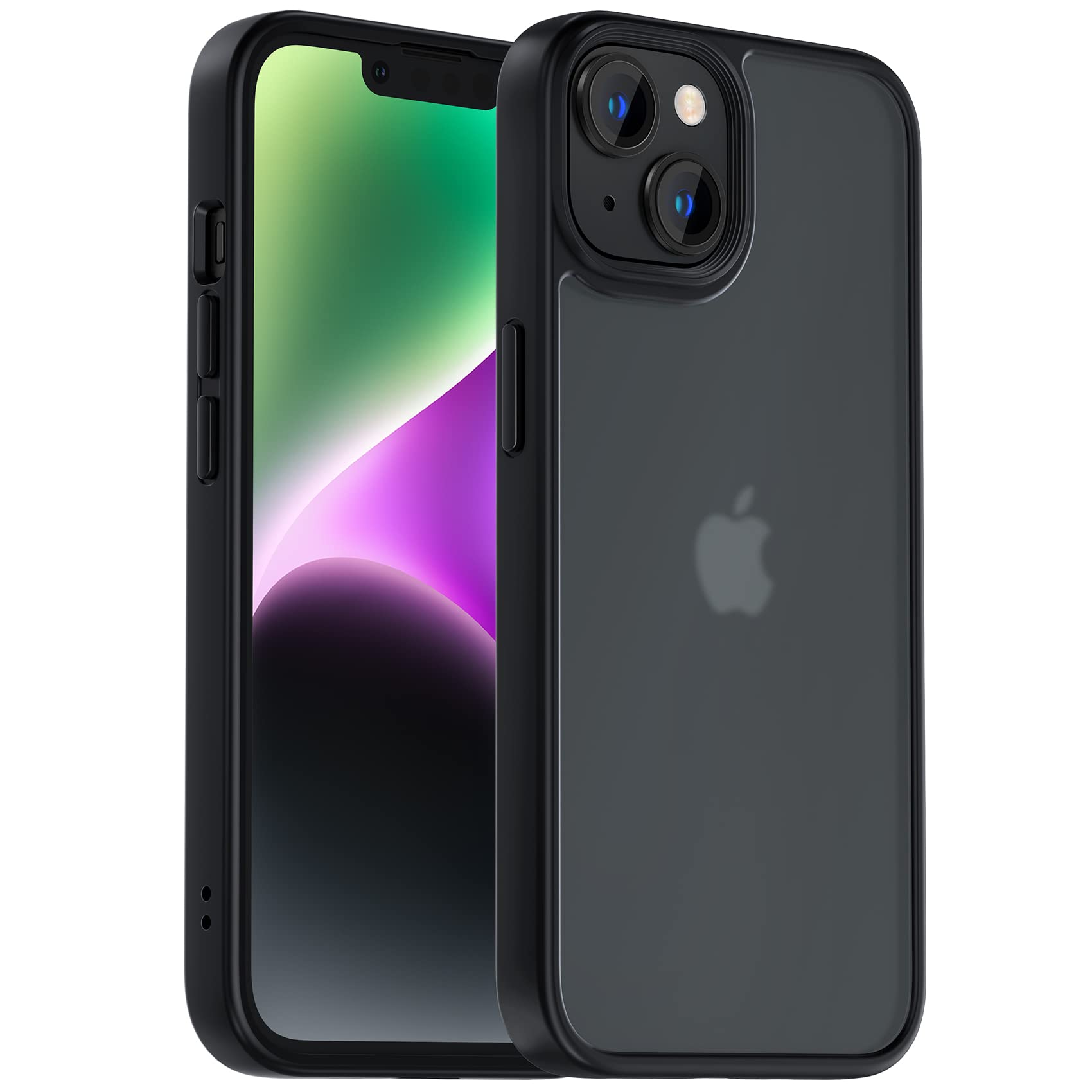 Amazon.co.jp: NIMASO ケース iPhone 14 Plus 用 ケース 半透明
