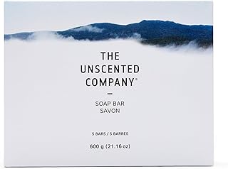 The Unscented Company, Barra de jabón 5 unida...