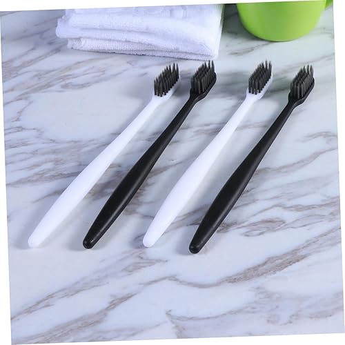 Miniatura 7 de Healifty Juego de cepillos de dientes para cuidado bucal Cepillo de dientes de carbón de bambú Cepillo de dientes Pappus Cepillo de dientes Cepillo