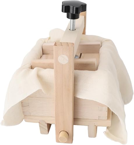 Wooden Tofu Press Maker DIY Tofu Making Tool Household Use (