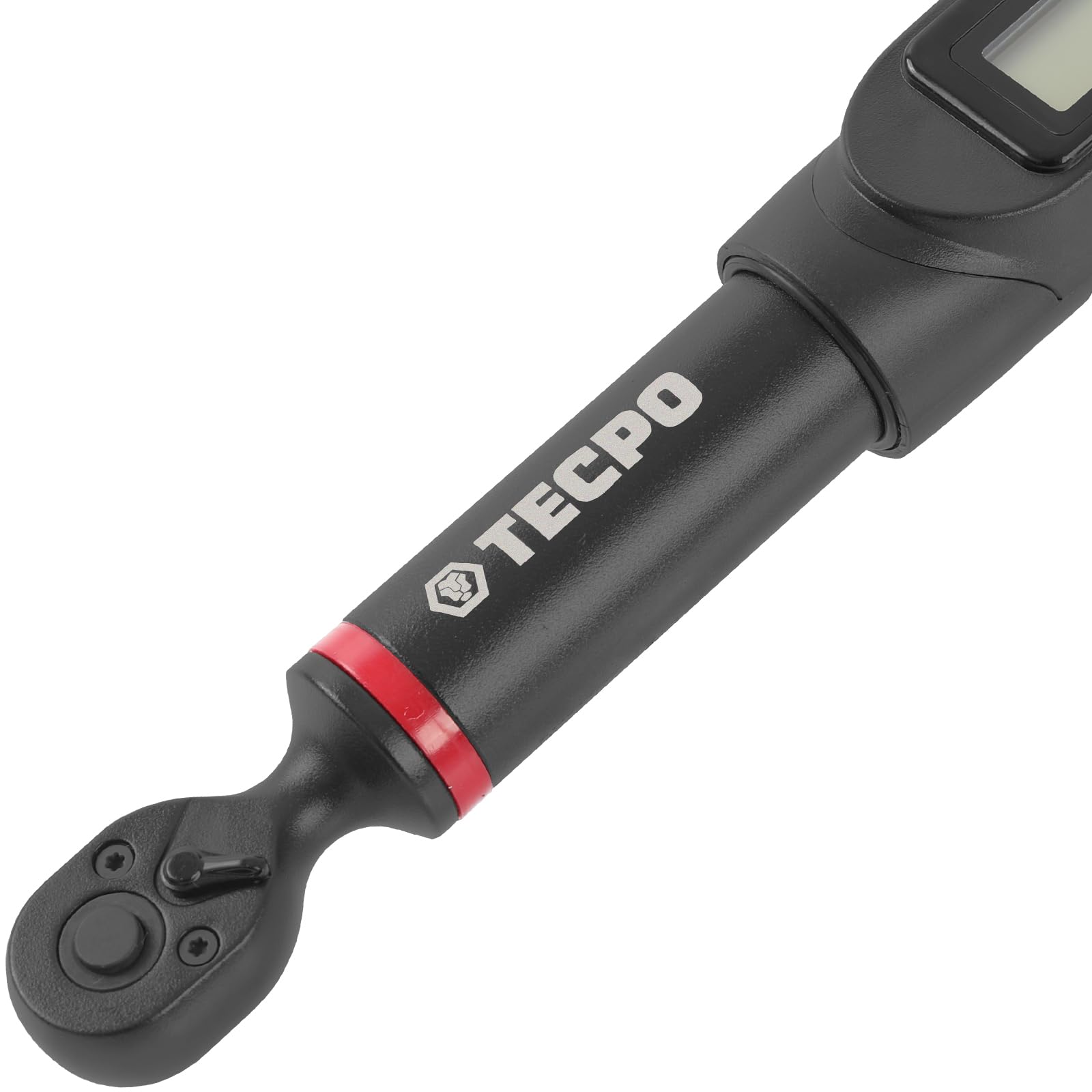 TECPO Llave dinamométrica digital de 1/4 pulgadas 1,5-30 Nm, ± 2% de precisión de error con pantalla digital
