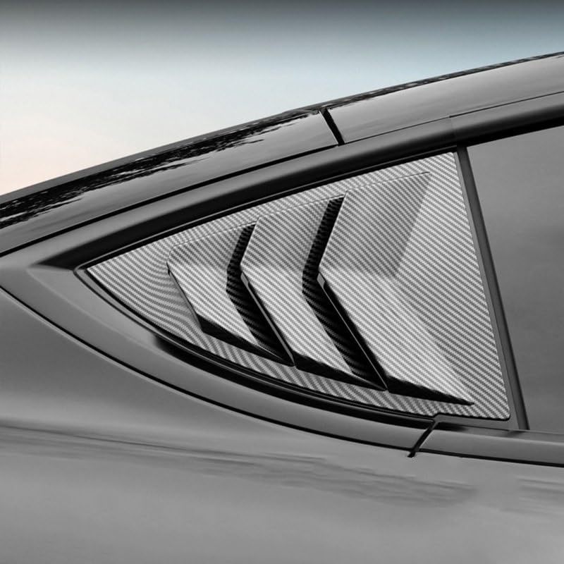 Couvercle garniture persienne noir pour protéger le triangle Tesla - 3