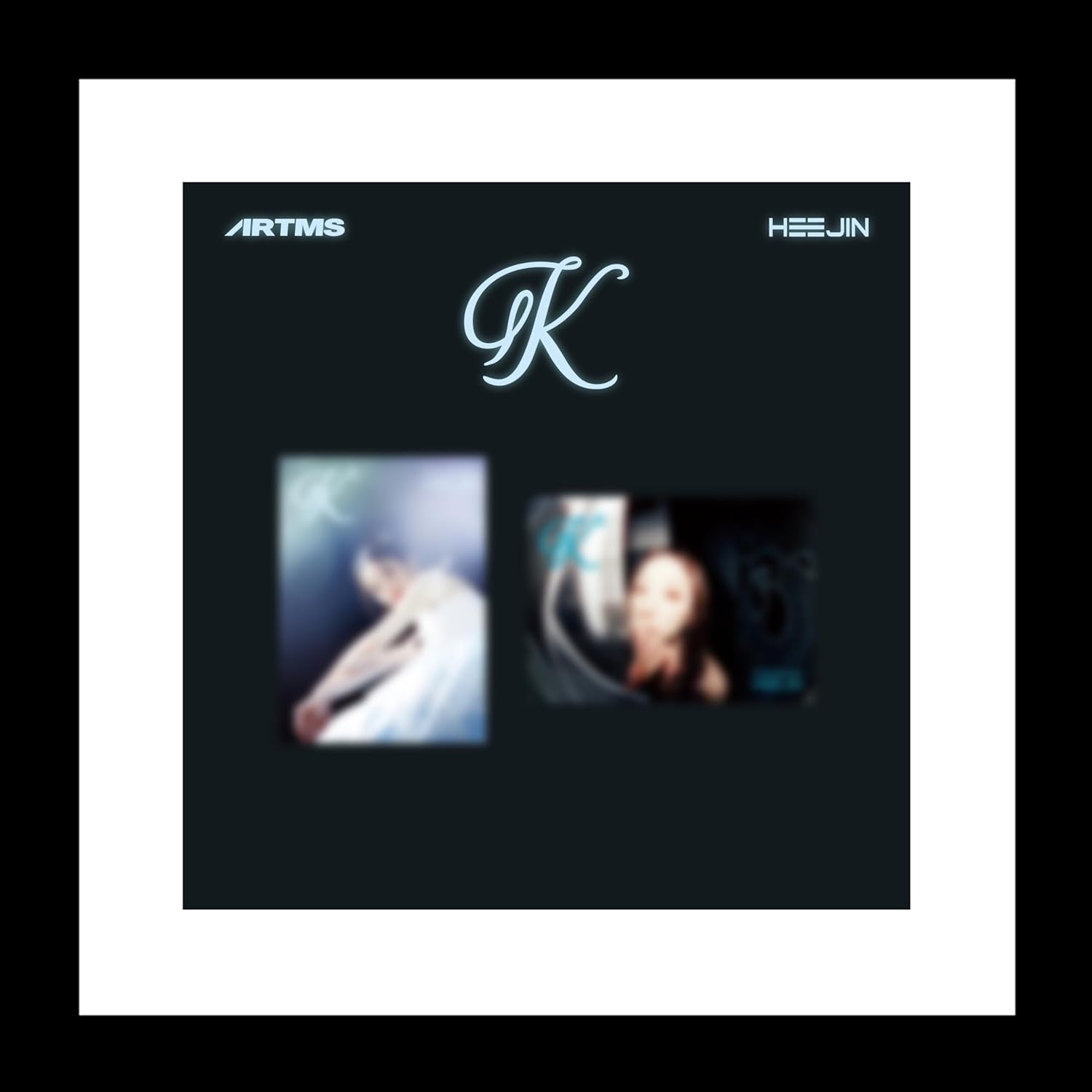 HEEJIN K 1st Mini Album 2 Version SET CD+1p Folded Poster on Pack+50p Booklet+1ea Special Class Objekt+1ea Sticker+1p Clear PhotoCard+1ea Photo Stand+Tracking Sealed