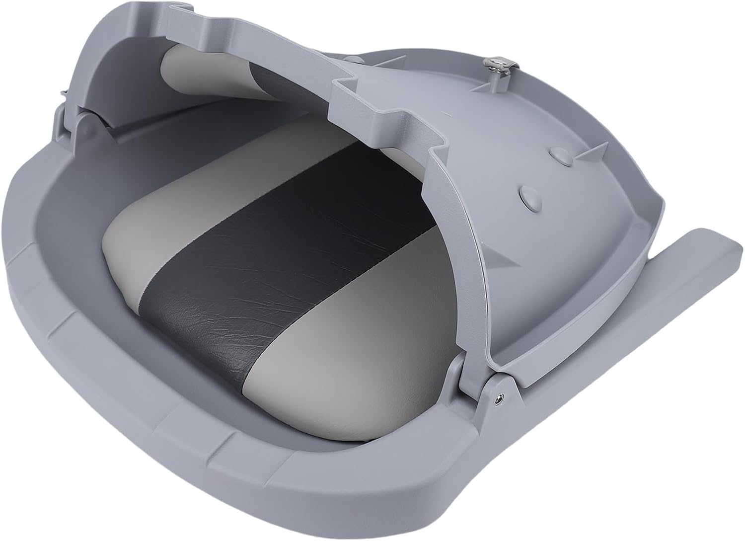 Boat Seats, Low Back Fishing Boat Seat with Backrest Fold Down Captain Chairs, Bass Jon Seats, Bass Cabin Seating, Folding Seat Padded Folding Chair