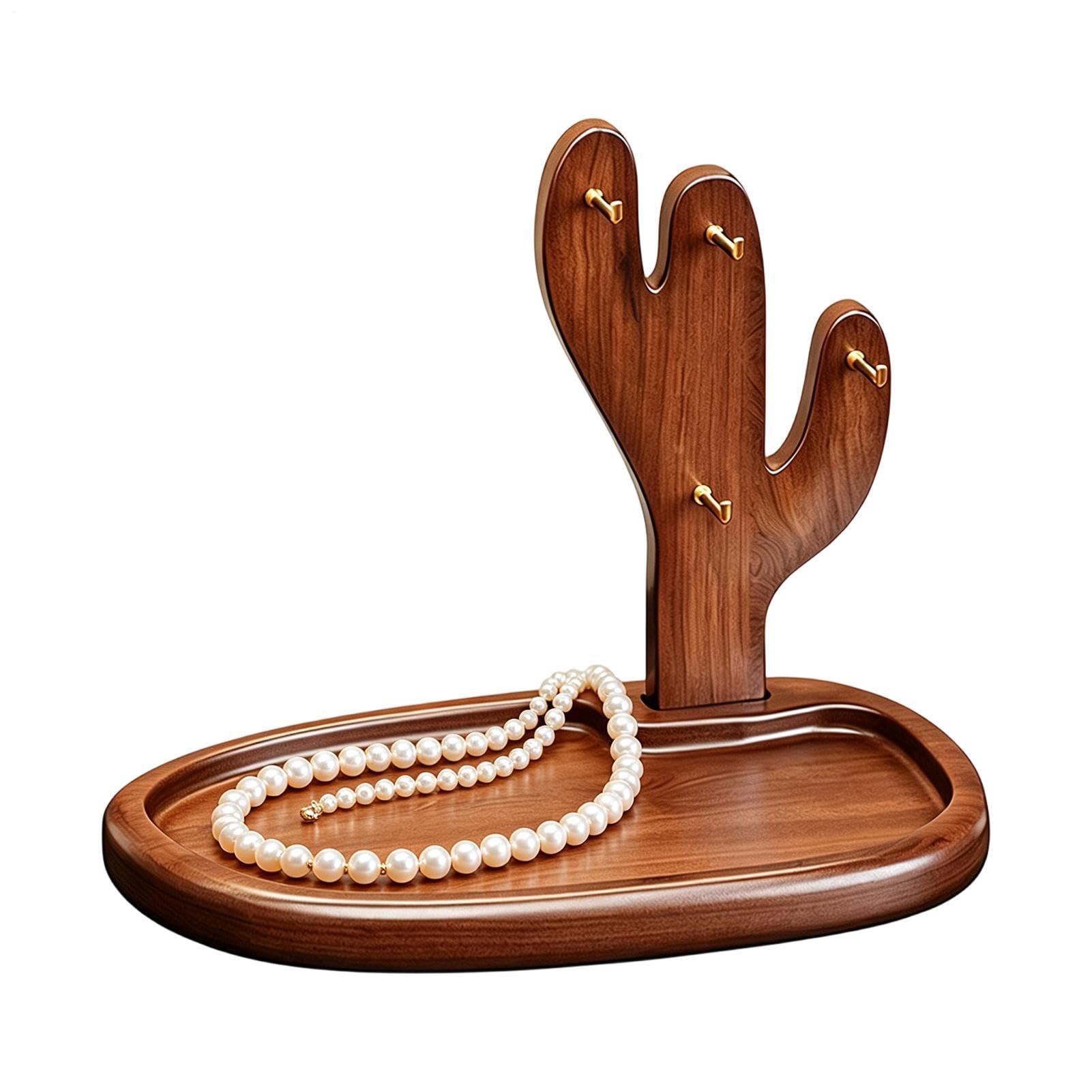 Bandeja de almacenamiento para llaves y monedas de madera rústica decorativa para mesa de entrada