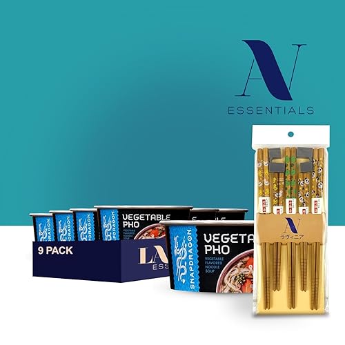 Miniatura 5 de Snapdragon Lavinia Essentials - Paquete de 9 cuencos de sopa vietnamita de vegetales Pho de 2.1 onzas