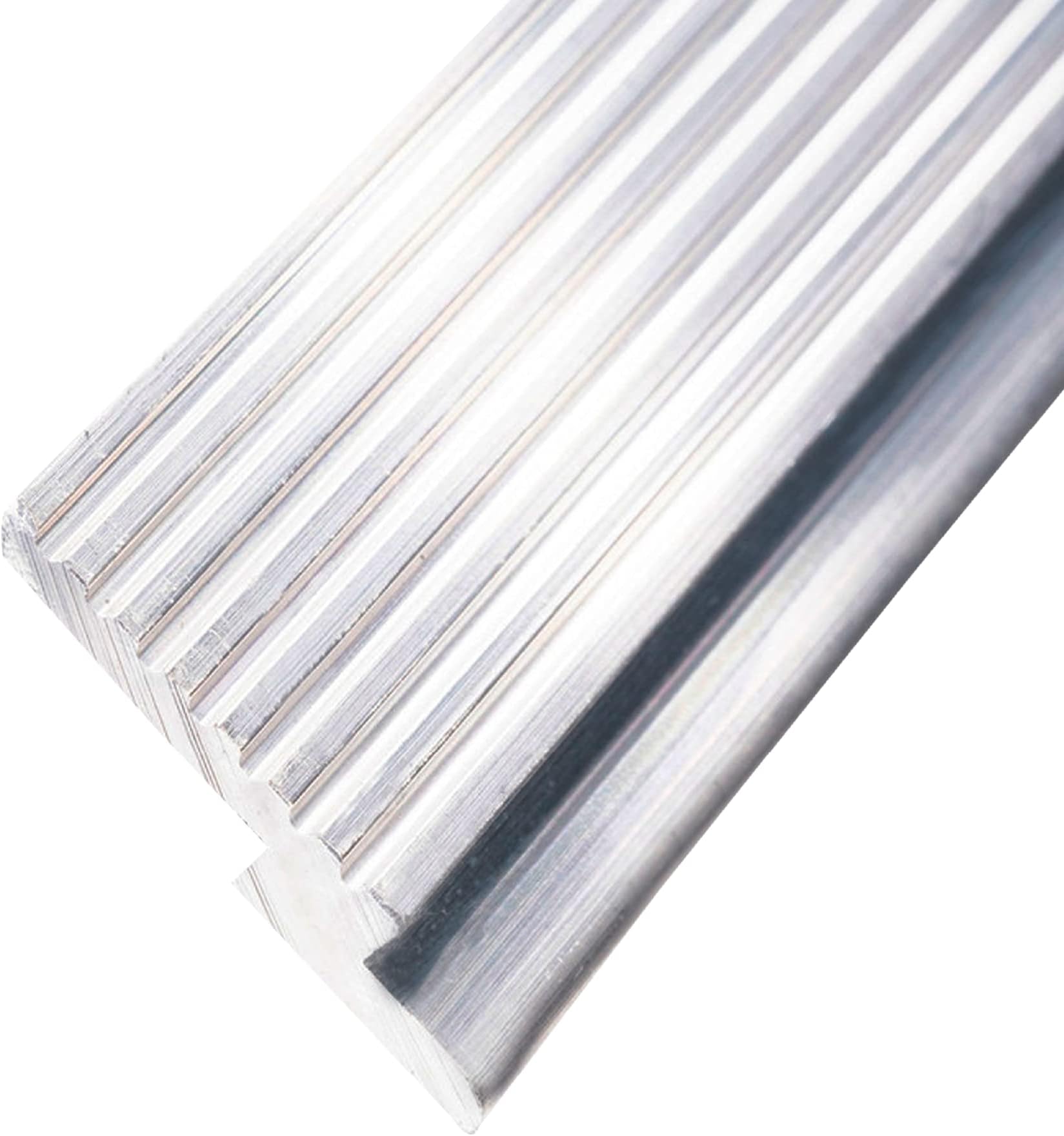 24" Pair Z-Clip 375 Panel Clips Mill Finish .250" x .375" x .219" Heavy-Duty French Cleat for Hanging, Speaker Mounts, and Wall Hardware by Orange Aluminum - Made in USA