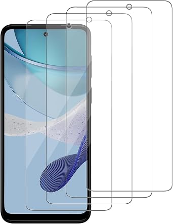 [4 Pack Glass Screen Protector Compatible for Motorola Moto G 5G 2023 / XT2313 [9H Hardness]-HD Screen Tempered Glass, Scratch Resistant,Easy Install [Case Friendly]