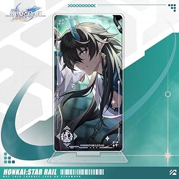 スターレイル　アベンチュリン　グッズ　まとめ売り　光円錐　アクリルスタンド 崩壊：スターレイル」アベンチュリンのイラスト・光円錐デザイン