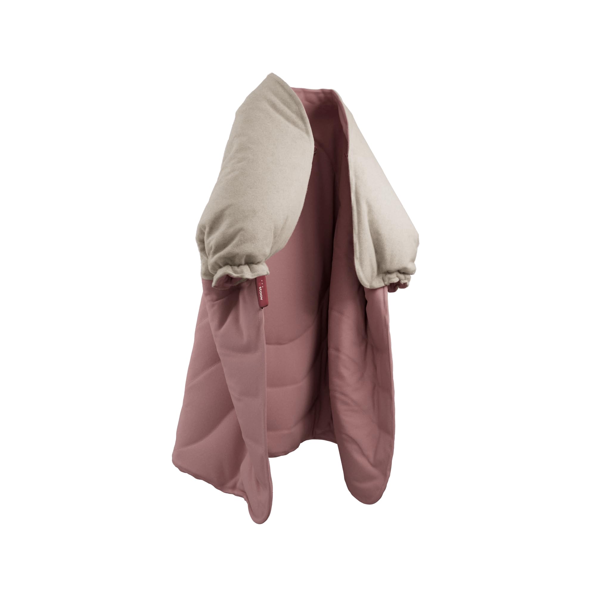 Stoov Huge Hug³ - Couverture chauffante sans fil - Old Pink