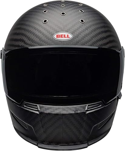 Miniatura 3 de Bell Eliminator Carbon Street Cascos, M/ L, Negro mate Matte Black Carbon,Brillo Deathspray Negro/Blanco,Mate