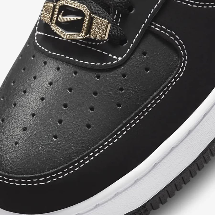 Nike Air Force 1 ブラック/ホワイト サイズ23cm Nike Air Force 1 LV8 (GS) Big Kids' Shoes Black-Phantom