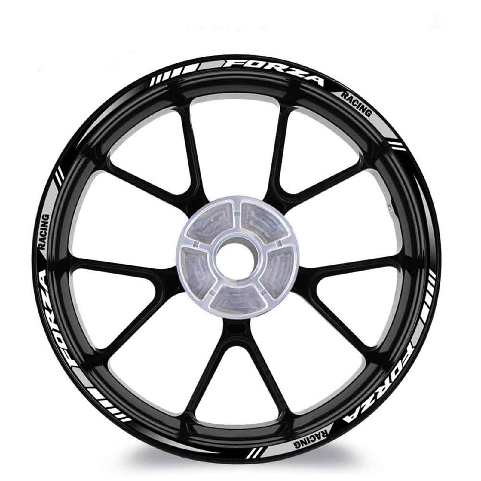 for Forza 125 250 300 350 750 MF13 Motorcycle Wheel Sticker Reflective 14″15″17″ Rim Scooter Stripe Decal Accessories