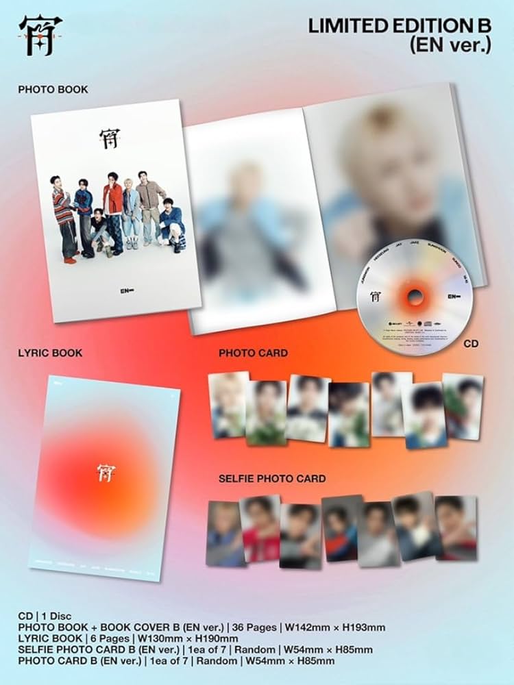 Amazon.com: EN-HYPEN - Japan 4th Single Album 宵 -YOI- (Limited